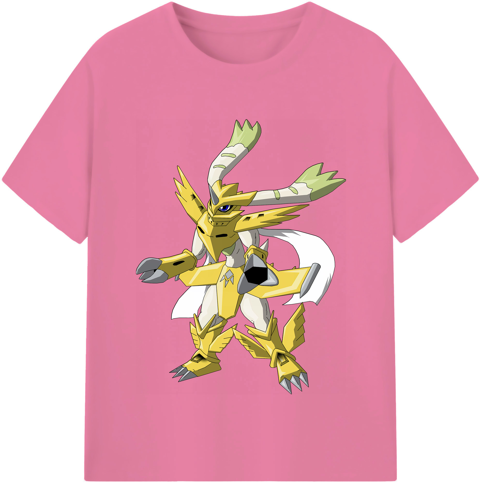 （画像用） Digimon デジタルモンスター/デジモン 綿100％半袖Tシャツ（フロントプリント）